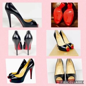 SOLD Christian Louboutin Very Prive 120mm Platform heels in immaculate condition